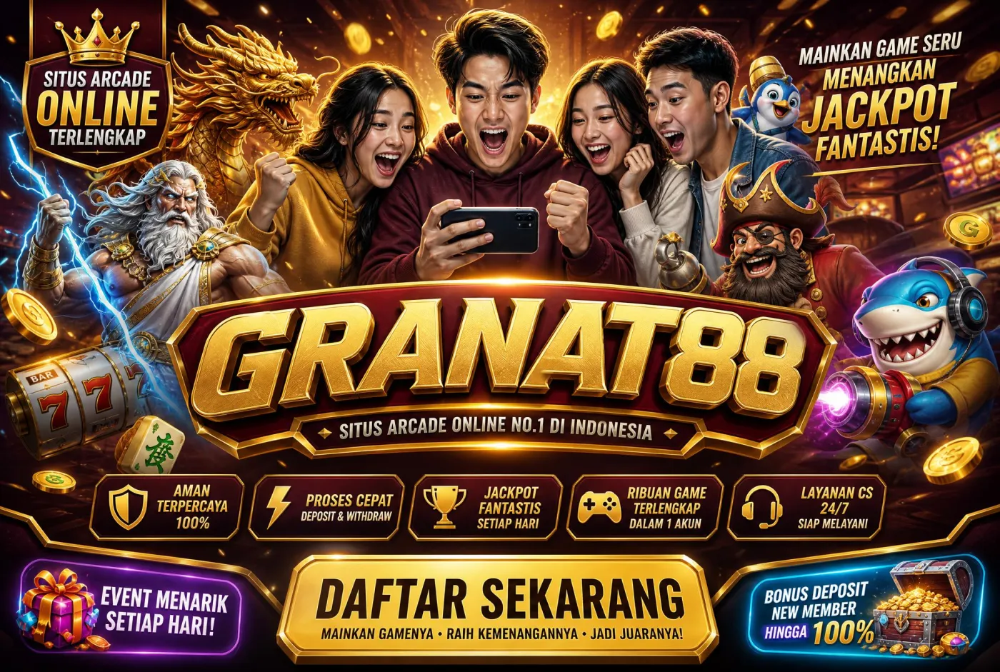 GRANAT88 Banner Promo 1