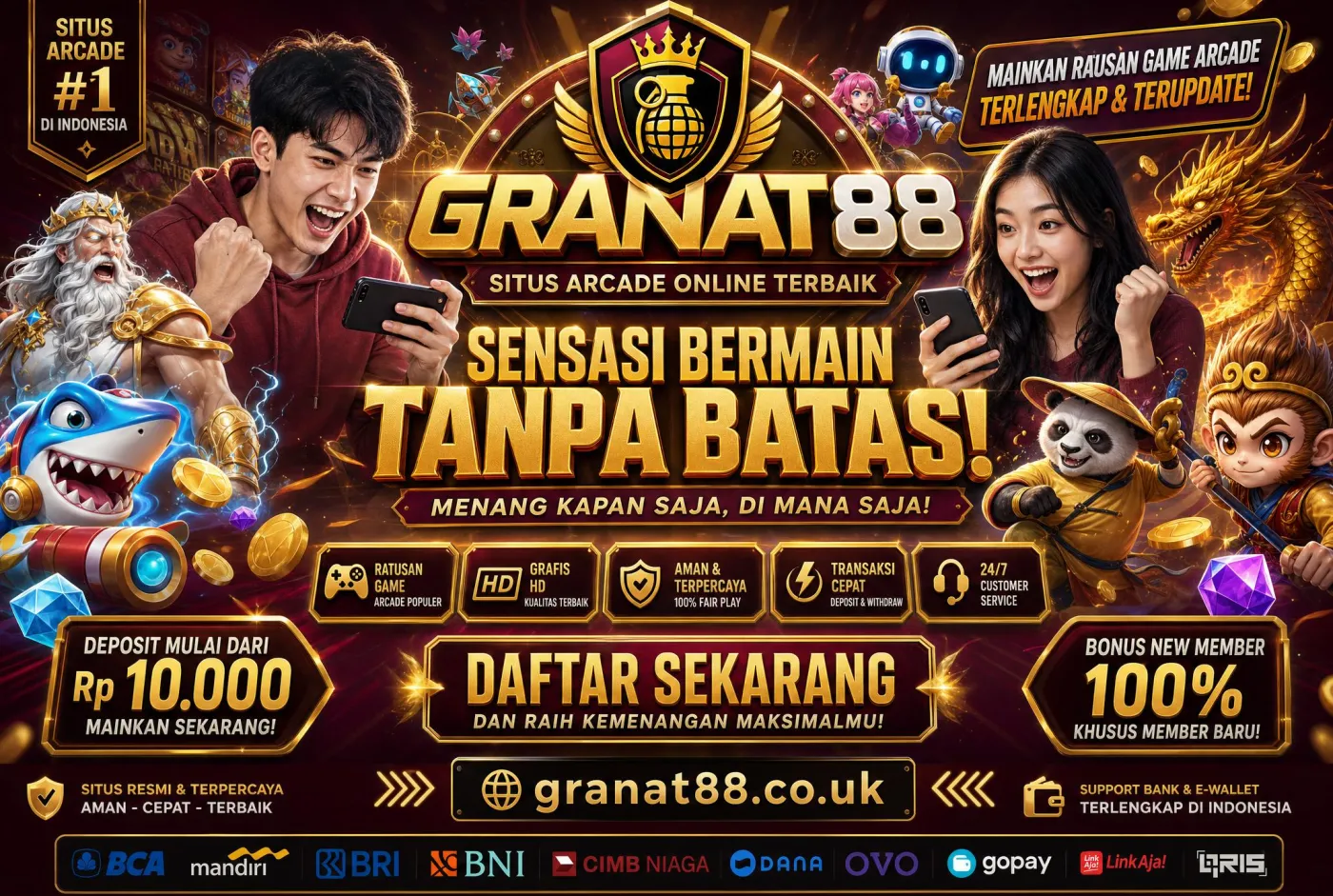 Bergabung dengan GRANAT88